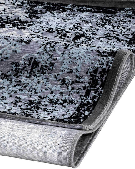 Madi Labyrinth Teppich Rechteckig Synthetisch,Polyester/Cotton/Leather Petrol