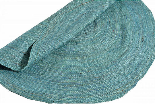 Balsan Plain Χειροποίητο Χαλί Στρογγυλό Καλοκαιρινό από Γιούτα Turquaz Φcm