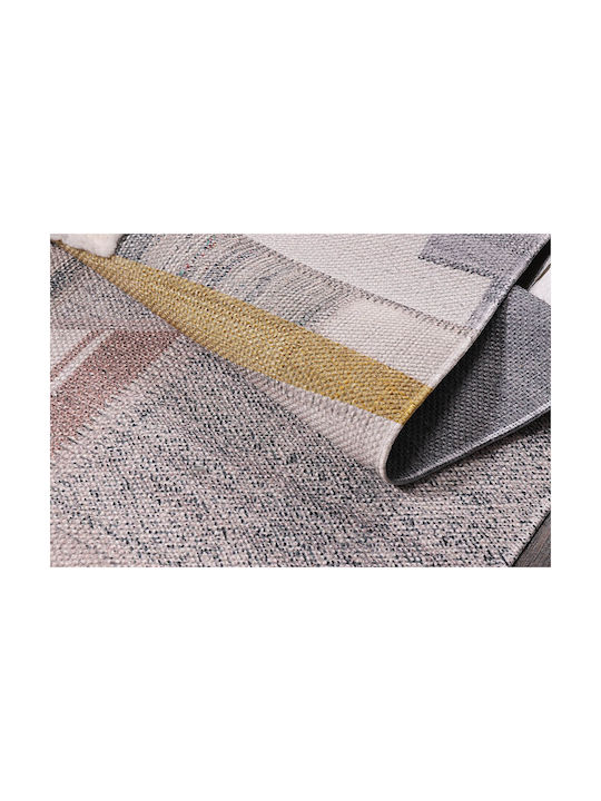 Newplan Kilim 5560 Χειροποίητο Χαλί Ορθογώνιο με Κρόσια Γκρι 120x180cm