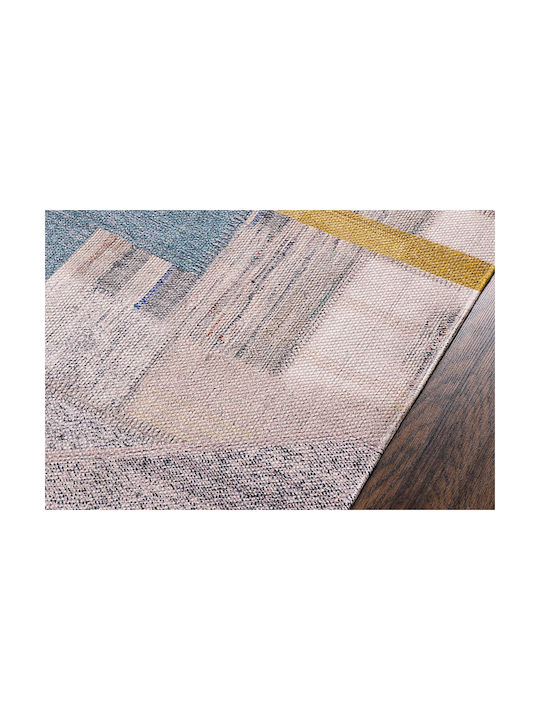Newplan Kilim 5560 Χειροποίητο Χαλί Διάδρομος με Κρόσια Γκρι 80x200cm
