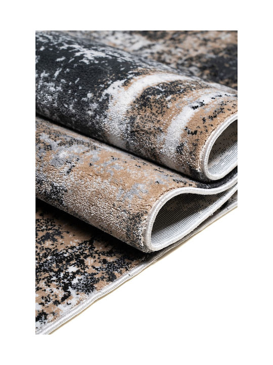 Klonaras Pearl 2177 Χαλί Διάδρομος Anthracite-grey 80x210cm
