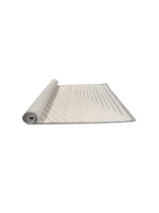 Tzikas Carpets 52001-103 Χαλί Ορθογώνιο White-grey 133x190cm