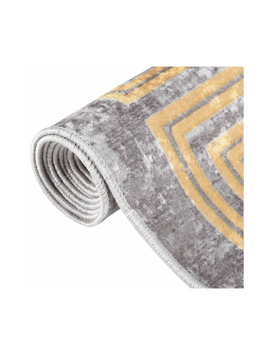 vidaXL Anti-slip Rug Rectangular Gray