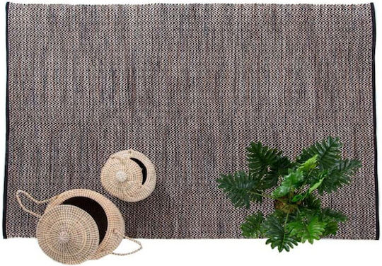 Royal Carpet Urban Venza Handgefertigt Teppich Rechteckig Sommer Baumwolle Black