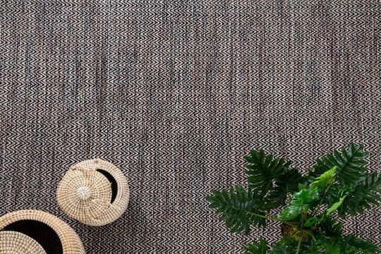 Royal Carpet Urban Venza Handgefertigt Teppich Rechteckig Sommer Baumwolle Black