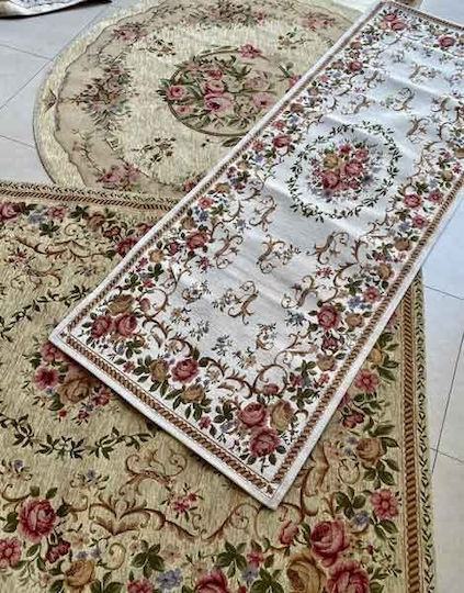 Klonaras Ibiza 204-J Anti-slip Rug Rectangular Summer Aubusson 204