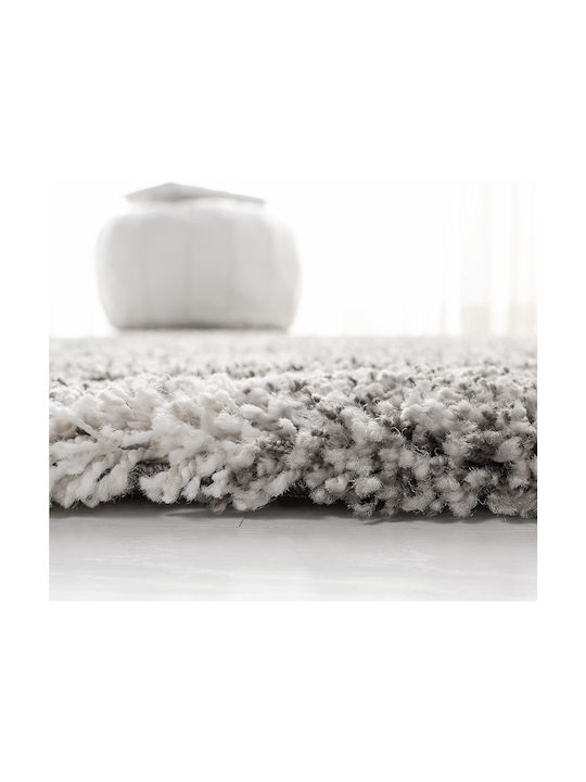 Saray Home Moroccan 283 Teppich Rechteckig Zottelig Synthetisch,Polyester/Cotton/Leather Grey