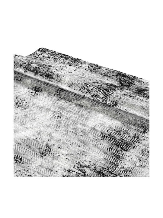 Balsan Monaco Moma Rug Rectangular Grey / Black