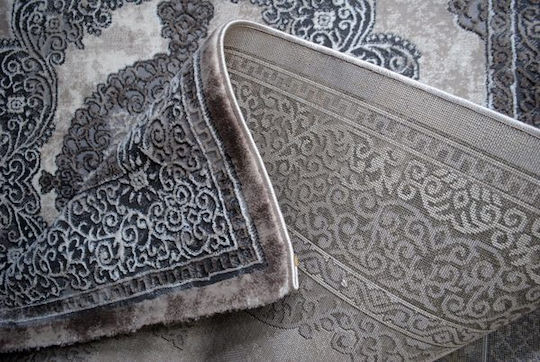 Tzikas Carpets Elements Teppich Rechteckig Synthetisch,Polyester/Cotton/Leather Lila