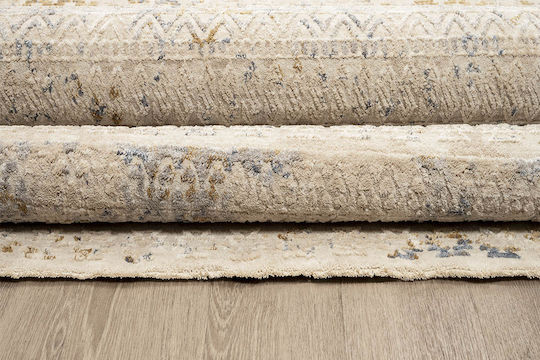 Newplan Bomonti 2640 Teppich Rechteckig Synthetisch,Polyester/Cotton/Leather Grey Beige