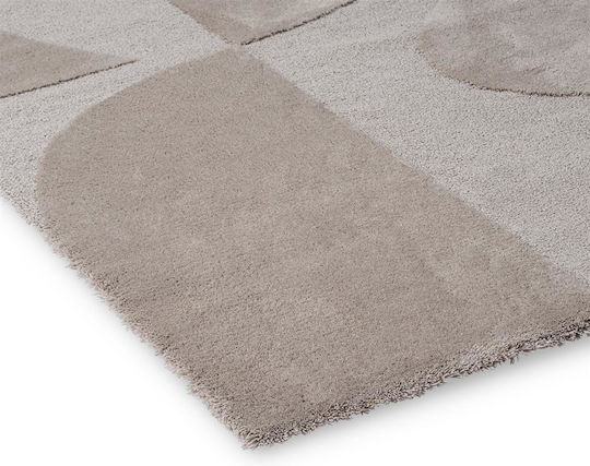 Brink & Campman 121104 Teppich Rechteckig Wolle Gray / Silver
