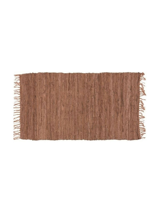 San Lorentzo Teppich Außenbereich Rechteckig Leder Brown