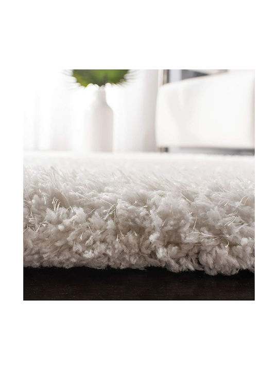 Saray Home Supreme Χαλί Ορθογώνιο Shaggy Ιβουάρ 160x220cm