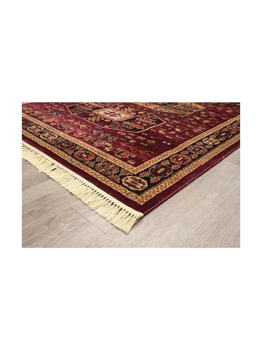 Newplan Persia 6057 Rug Rectangular with Fringes Burgundy