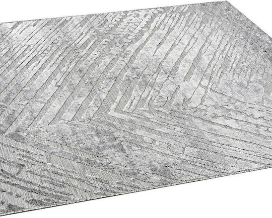 Madi Scratches Χαλί Διάδρομος Ψάθινο Grey 67x400cm