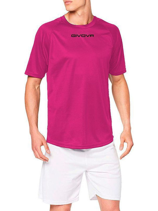 One Athletic T-shirt Fuchsia