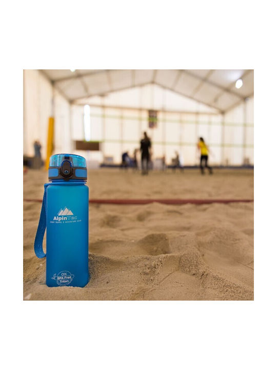 AlpinPro Mood Water Bottle Plastic Bike 500ml Blue