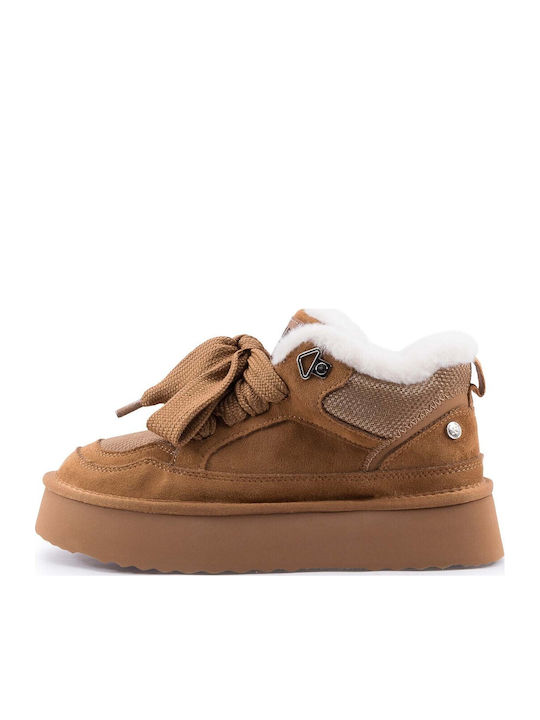 Damen Stiefel Camel