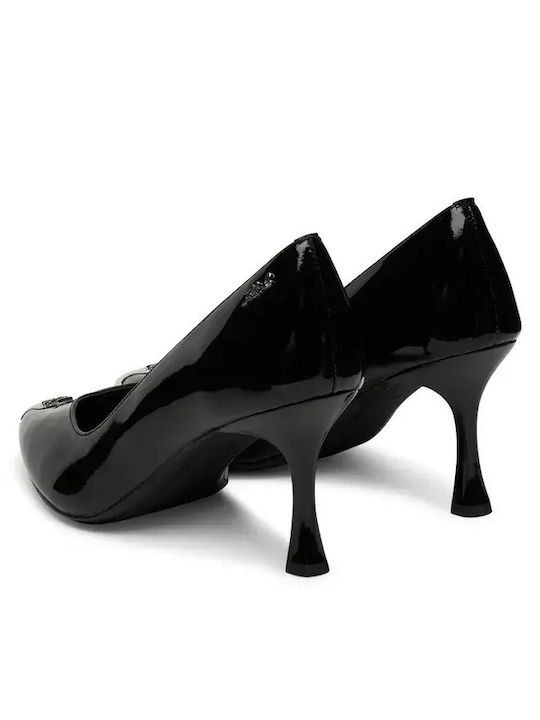 Pumps mit mittelhohem Absatz Schwarz
