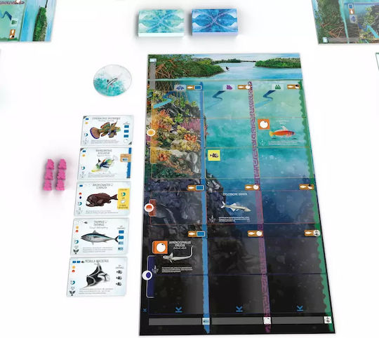 Board Game Na Dnie Morza for 1-5 Players 10+ Years Old (PL) Rebel Games