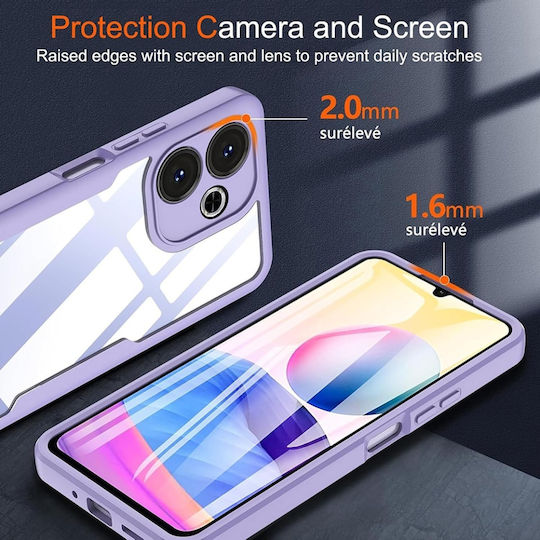 360 Full Cover 1.25mm Violet (Redmi Note 14 Pro+Realme 14 Pro+)