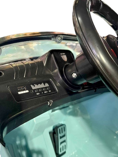 Electric One-Seater Car with Remote Control 12 Volt Light Blue for 3+ Years