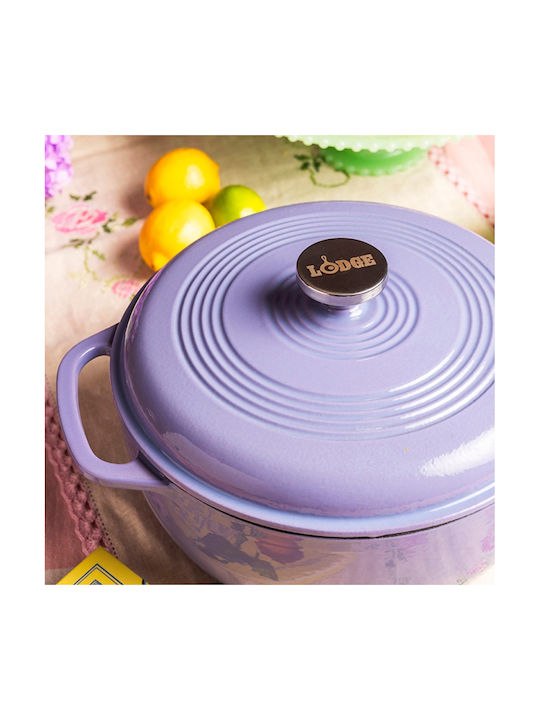 Lodge Βαθιά Κατσαρόλα από Μαντέμι 5.68lt / 34cm