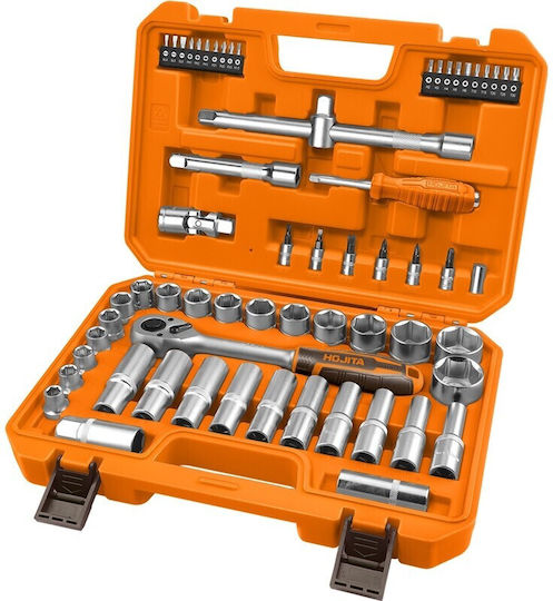 Hojita Ratschen- & Steckschlüssel-Sets 1\2" 60Stück