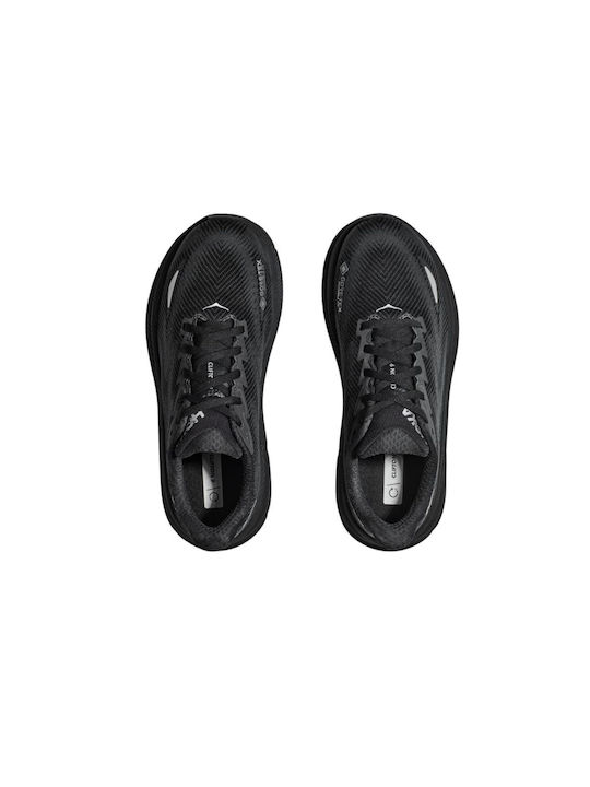 Clifton 9 Sport Shoes Running Waterproof with Gore-Tex Membrane Black