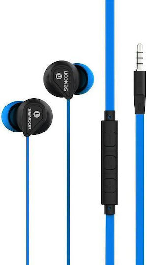 Sencor In-ear headphones In Ear Blue SEP 172 VCM