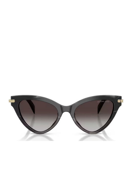 Michael Kors Roanoke Women's Sunglasses with Black Plastic Frame and Gray Gradient Lens MK2259U 40348G