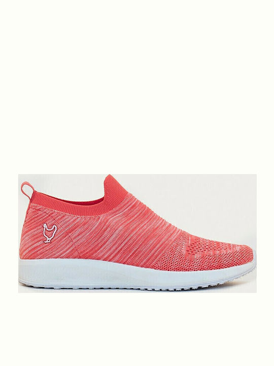 Tania Γυναικεία Slip-On Coral