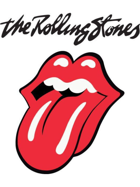 Oversized T-shirt Rolling Stones Rock Avenue White