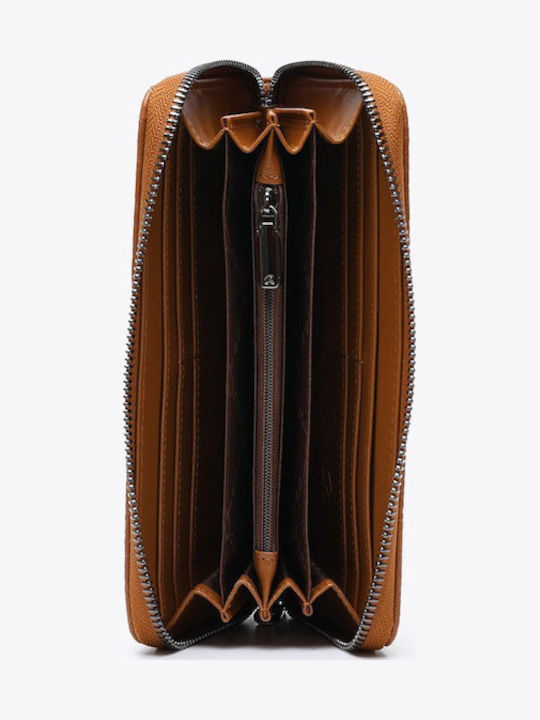 Camel Large Women's Wallet Classic Brown