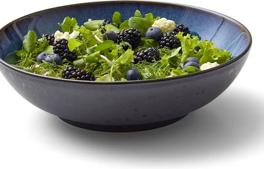Bitz Salatschüssel Keramik Schwarz 24x24cm 1Stück