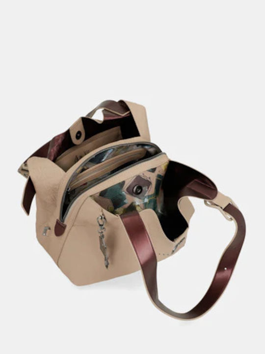 Women's Bag Shoulder Beige