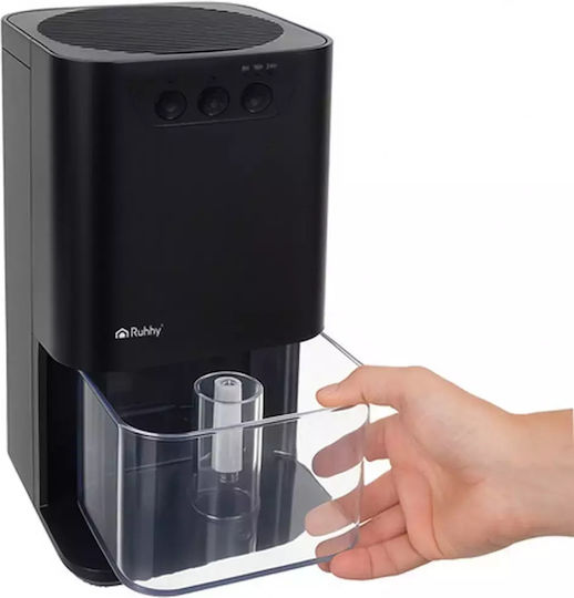 Ruhhy 00026494 Dezumidificator cu Compresor 0.38lt Negru