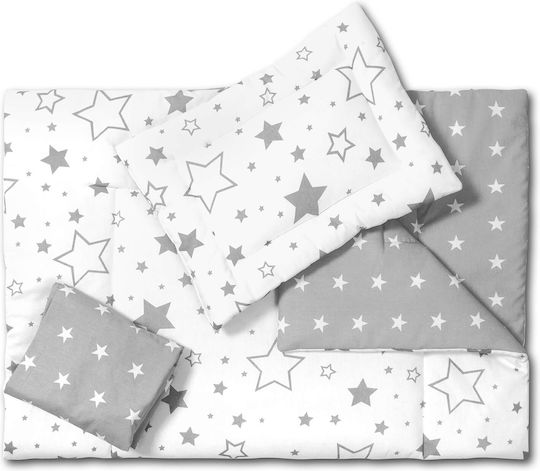 Kidizi Set Pentru Patut Grey 5buc piese Kidizi Set Pentru Patut Grey 5buc piese