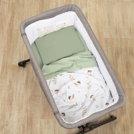 Kidizi Baby Crib Bedding Set 3pcs Green