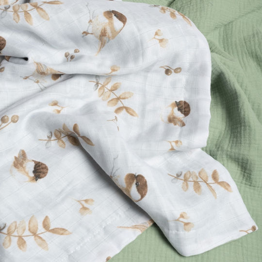 Kidizi Baby Crib Bedding Set 3pcs Green