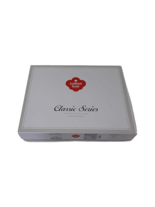 Cottonbox Set Husă de Pilotă Dublă cu 4 Fețe de Pernă & 1 Cearsaf 200x220 Alvina Aur