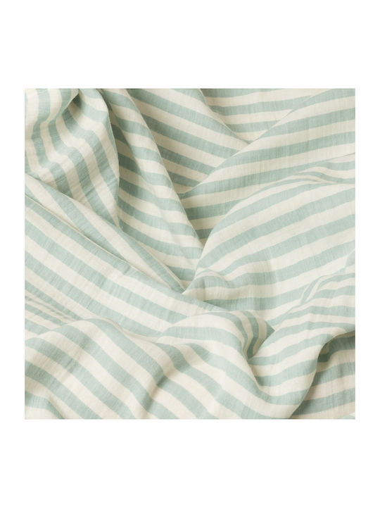 Kidizi Blanket Nursery Swaddling Blankets Cotton Green 100x100cm