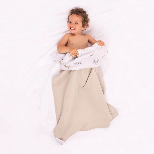 Kidizi Blanket Nursery Swaddling Blankets Cotton Green 110x75cm