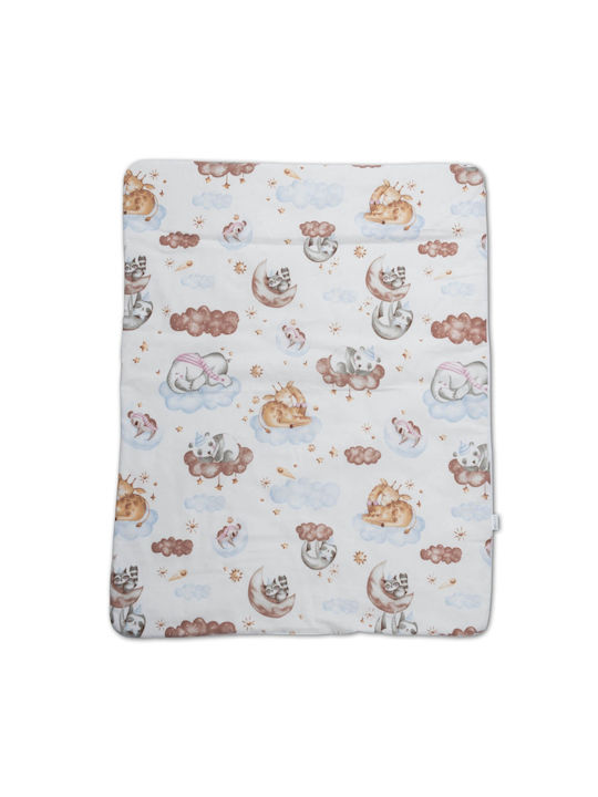 Kidizi Blanket Nursery Swaddling Blankets Cotton Multicolour 100x78cm
