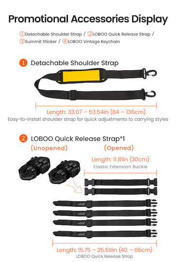 Loboo Tail Bag Classic Style Motorcycle Tail Bag Waterproof 40l in Black Colour
