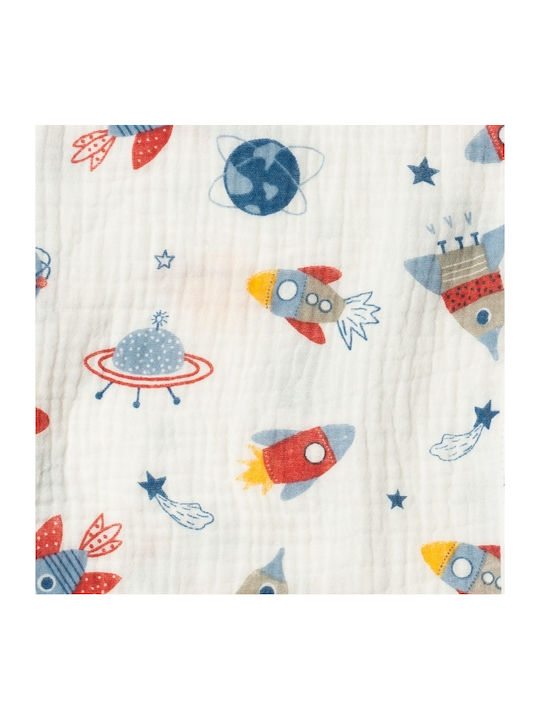 Kidizi Baby-Soßtuch Beige 78x78cm. 3Stück