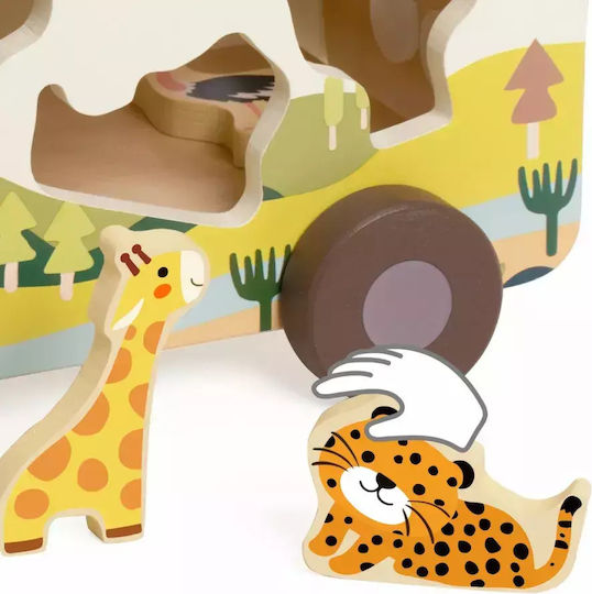 Classic World Shape Sorting Toy made of Wood for 18++ Months