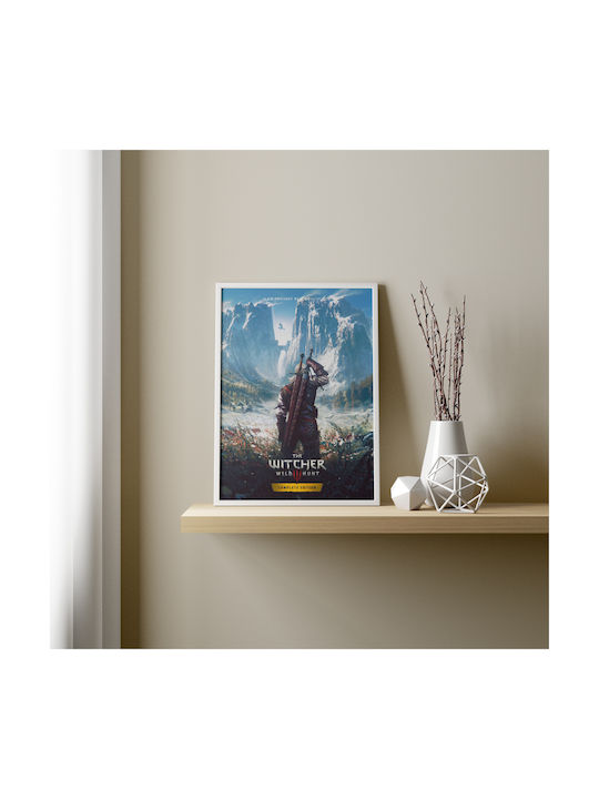 Gaming Poster Witcher Iii Wild Hunt Complete Edition Cover Gm2350 30cm X 40cm