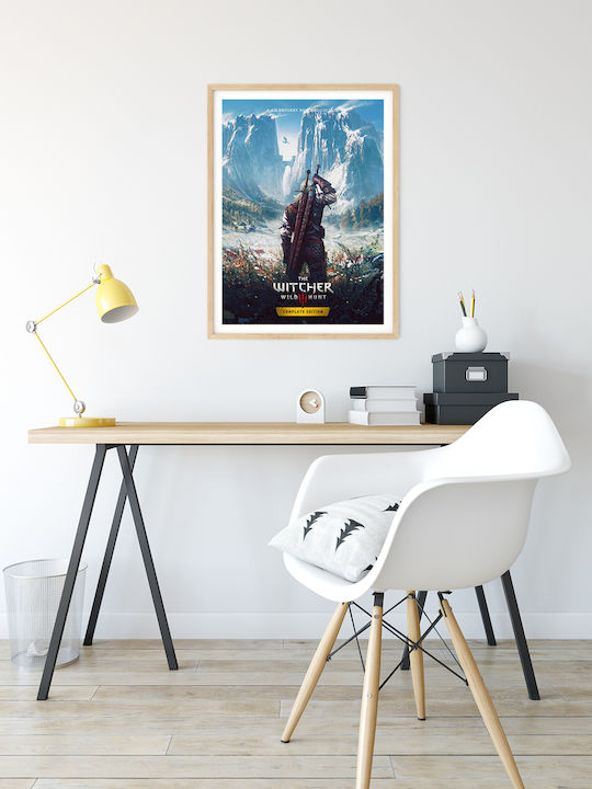 Gaming Poster Witcher Iii Wild Hunt Complete Edition Cover Gm2350 30cm X 40cm