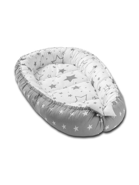 Kidizi Baby Nestkissen Galaxy Grey 30x70cm